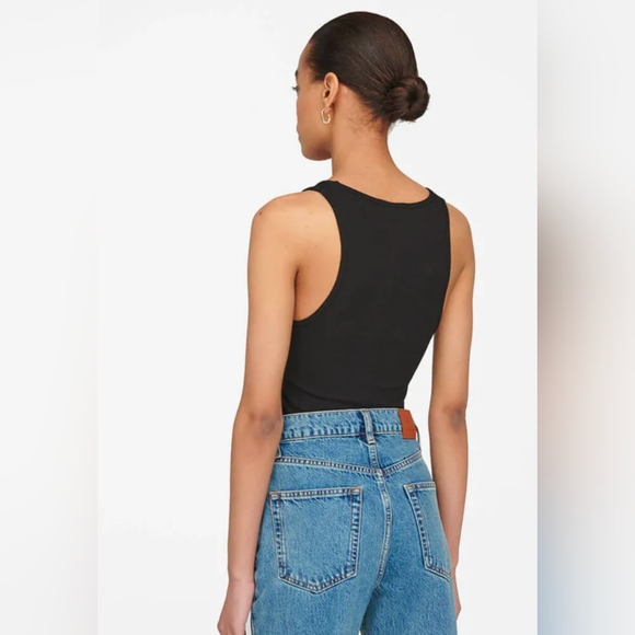 Anine Bing • August  Tank Top in Black - Picture 2 of 8